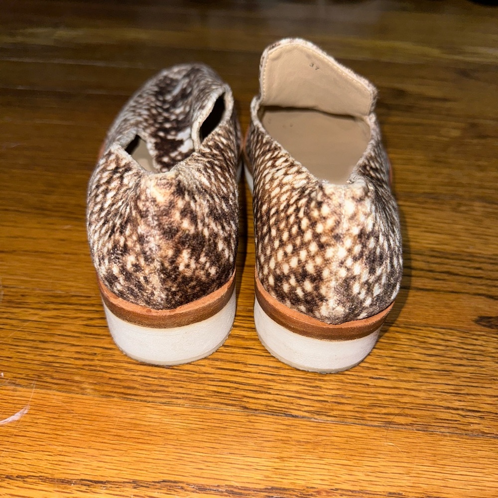 Free People Snake Eyes Velvet Slip On Loafer - Picture 5 of 7